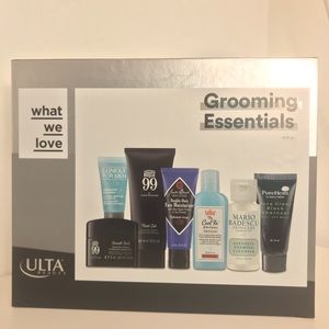 mens grooming essentials skincare set
